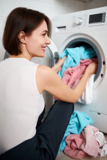 soft water and clothes