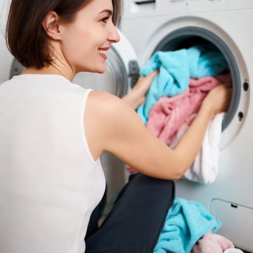 soft water and clothes