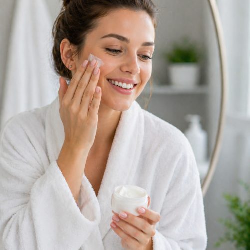 limescale, hard water, skin