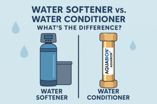 WATER SOFTENER VS. WATER CONDITIONER